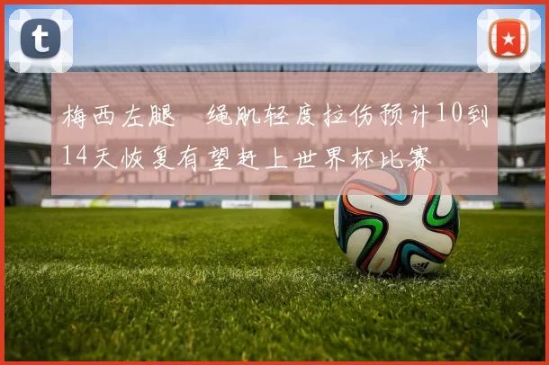 梅西左腿腘绳肌轻度拉伤预计10到14天恢复有望赶上世界杯比赛